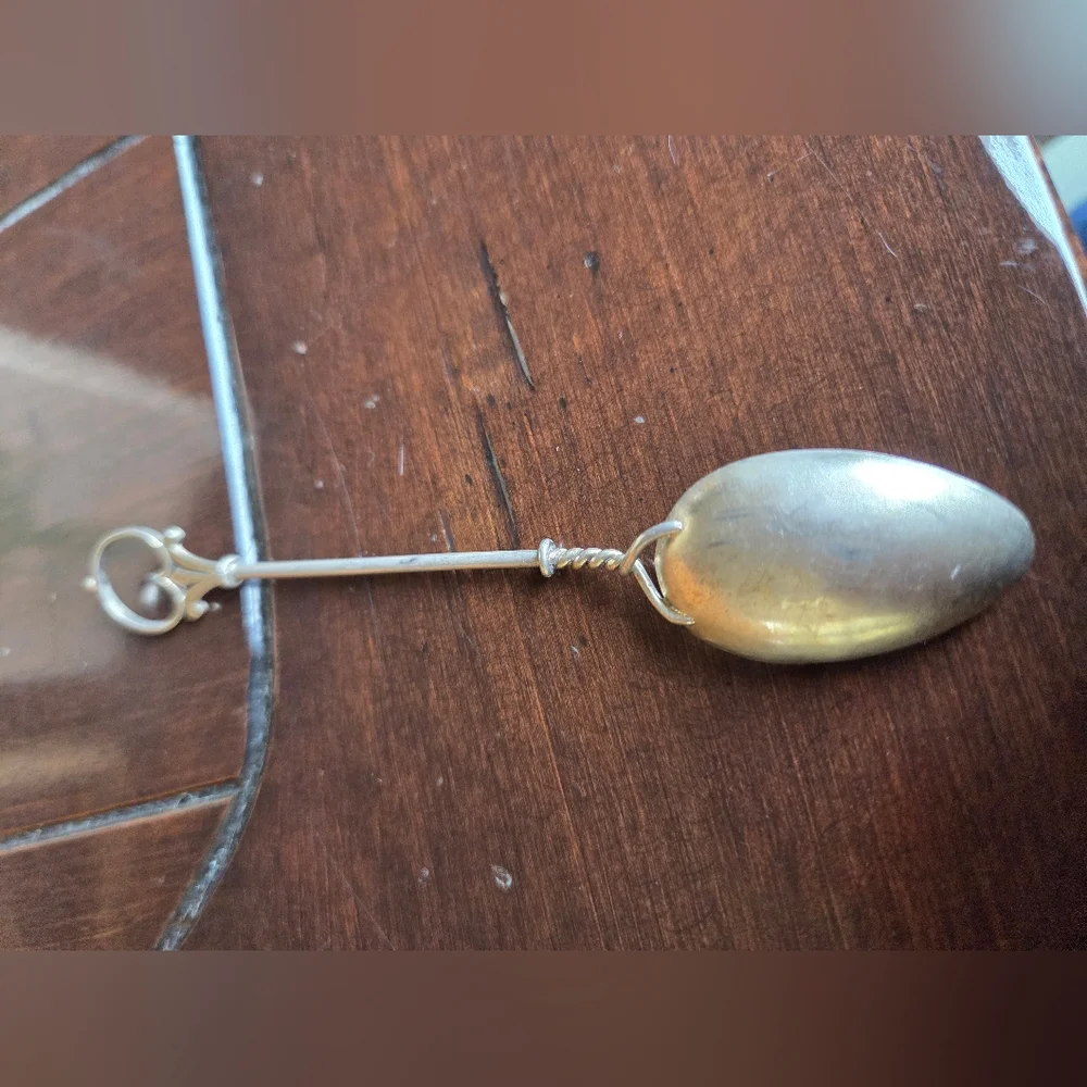Vintage Souvenir Spoon From Zurich